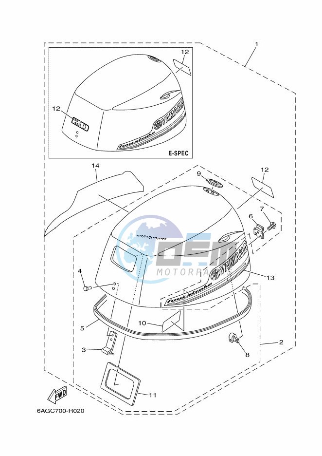 FAIRING-UPPER