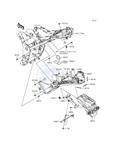 Z300_ABS ER300BFF XX (EU ME A(FRICA) drawing Rear Fender(s)