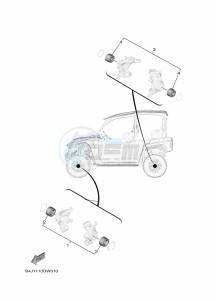 YXF1000EWS YX10FRPSN (B4JC) drawing MAINTENANCE PARTS KIT