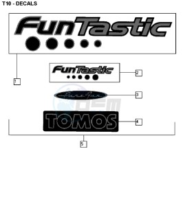 FUNTASTIC_45kmh_K8-L0 50 K8-L0 drawing Decals