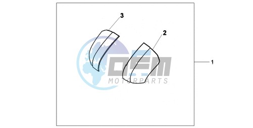 PANNIER SCUFF PAD SET A