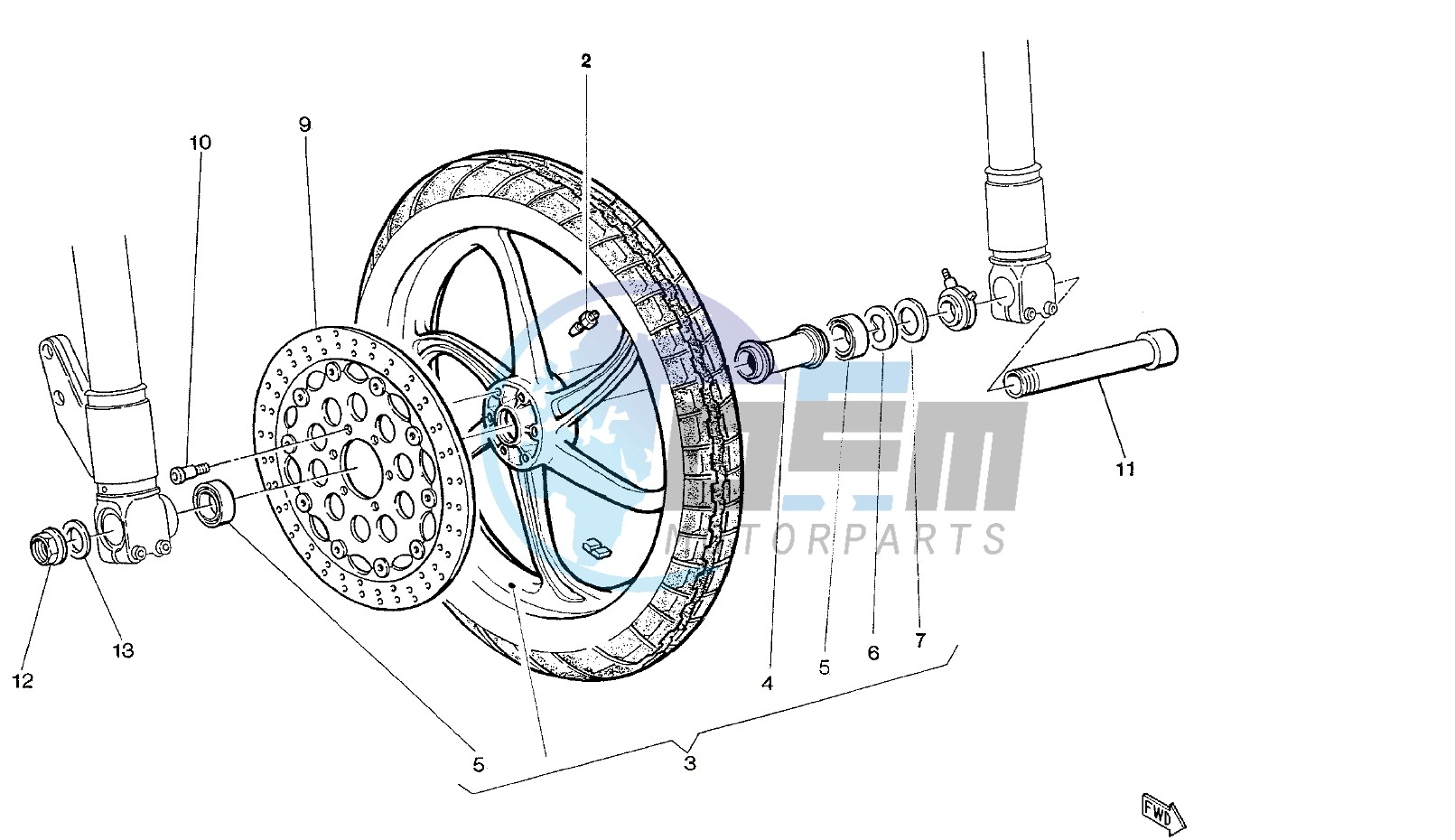 FRONT WHEEL