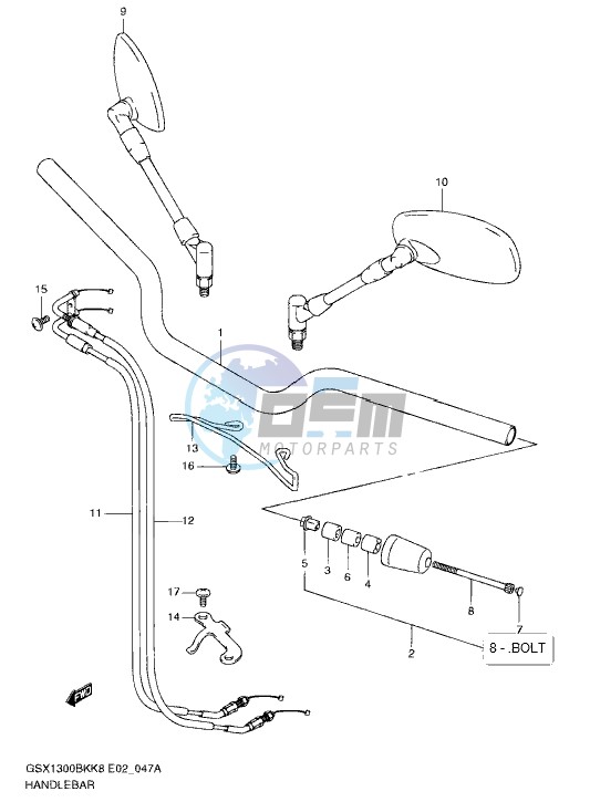 HANDLEBAR (MODEL L0)