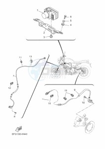 XSR125 MTM125 (BGX3) drawing ELECTRICAL 3