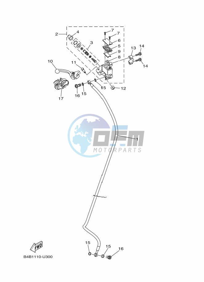 FRONT MASTER CYLINDER