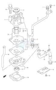 DF 9.9 drawing Water Pump