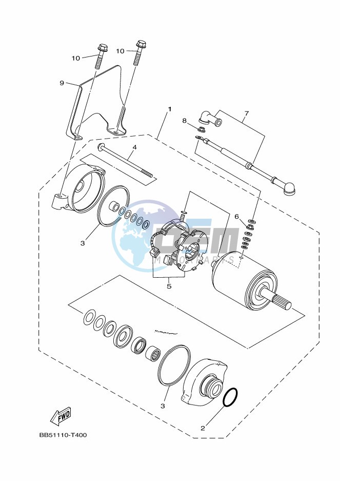 STARTING MOTOR