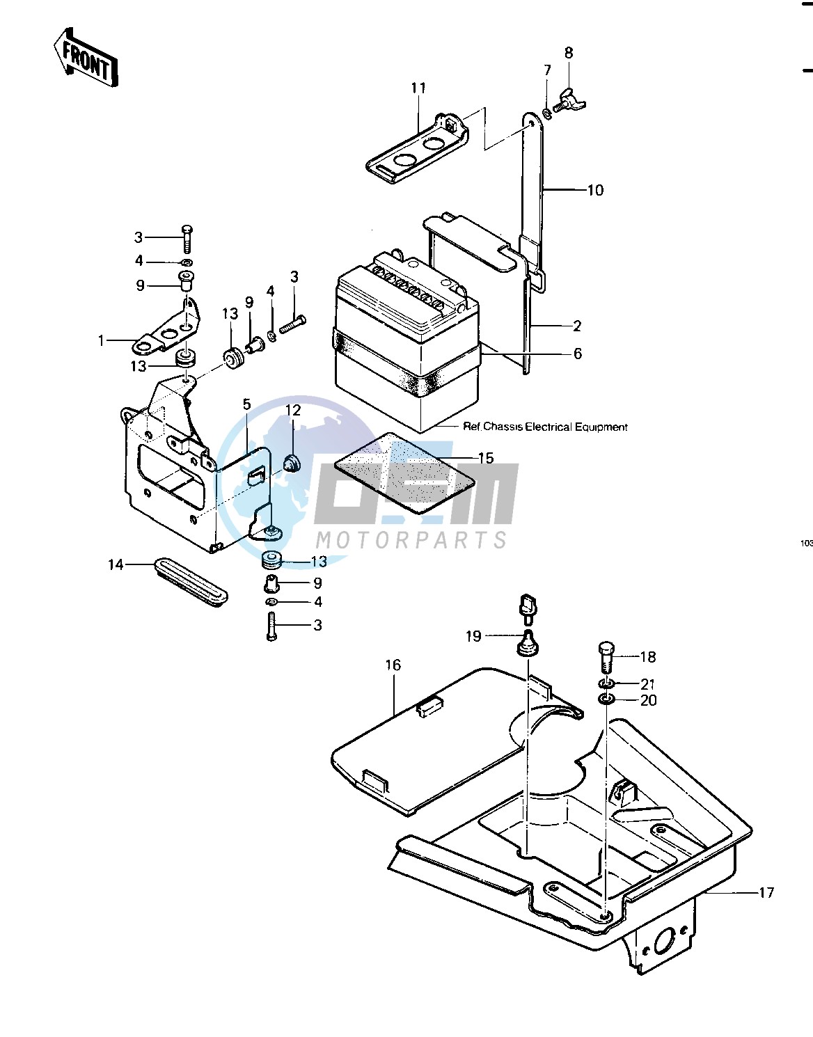 BATTERY CASE_TOOL CASE -- 83 KLT200-C1- -