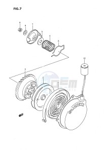 LT80 (P1) drawing RECOIL STARTER (OPT)