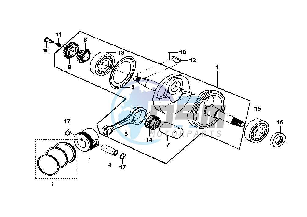 CRANKSHAFT-PISTON