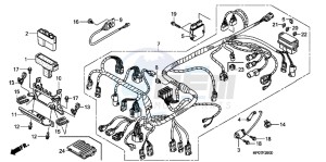 TRX500FEB drawing WIRE HARNESS