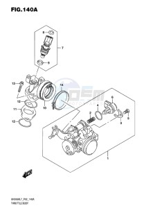 UH200 ABS BURGMAN EU drawing THROTTLE BODY