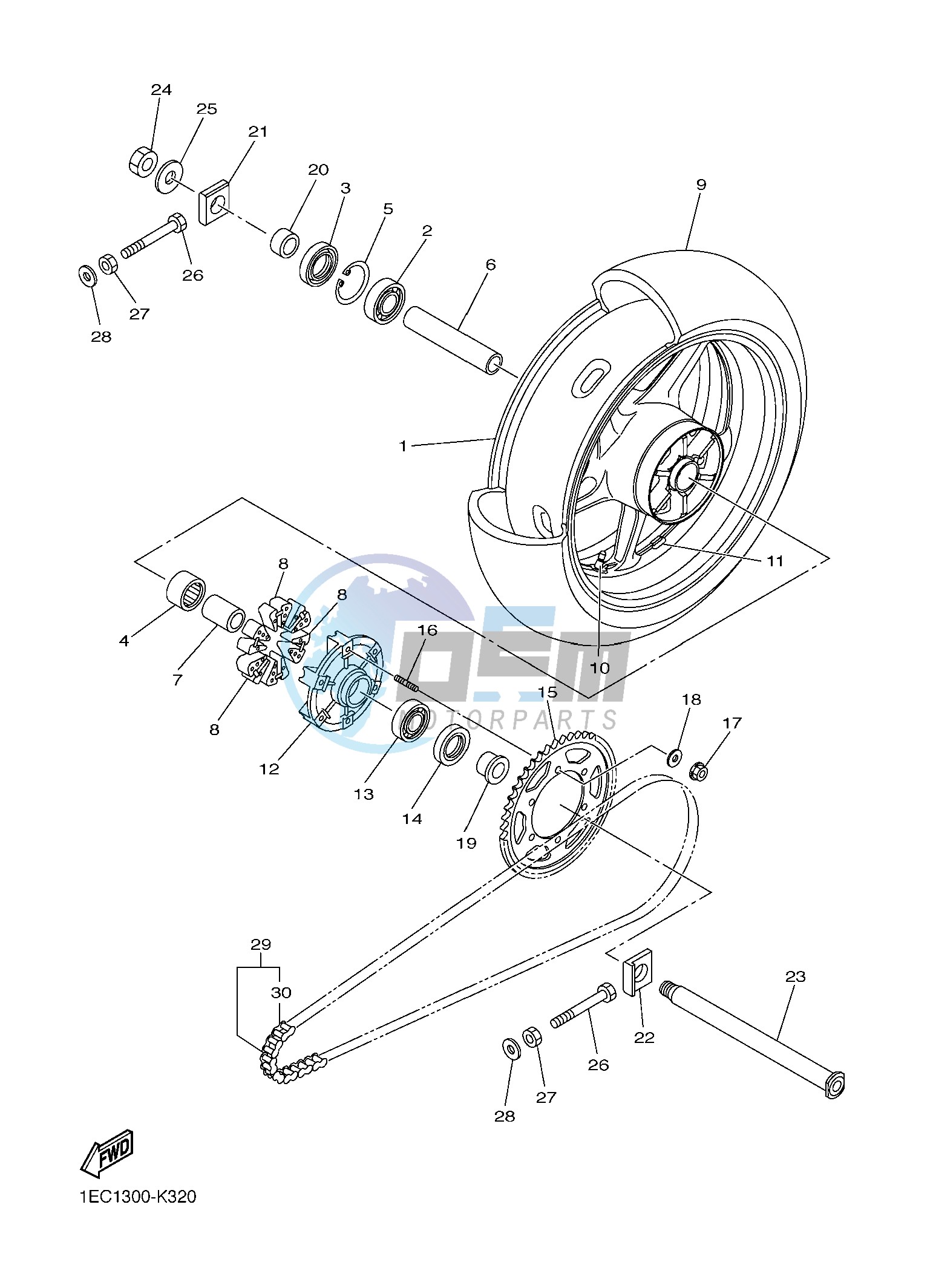 REAR WHEEL