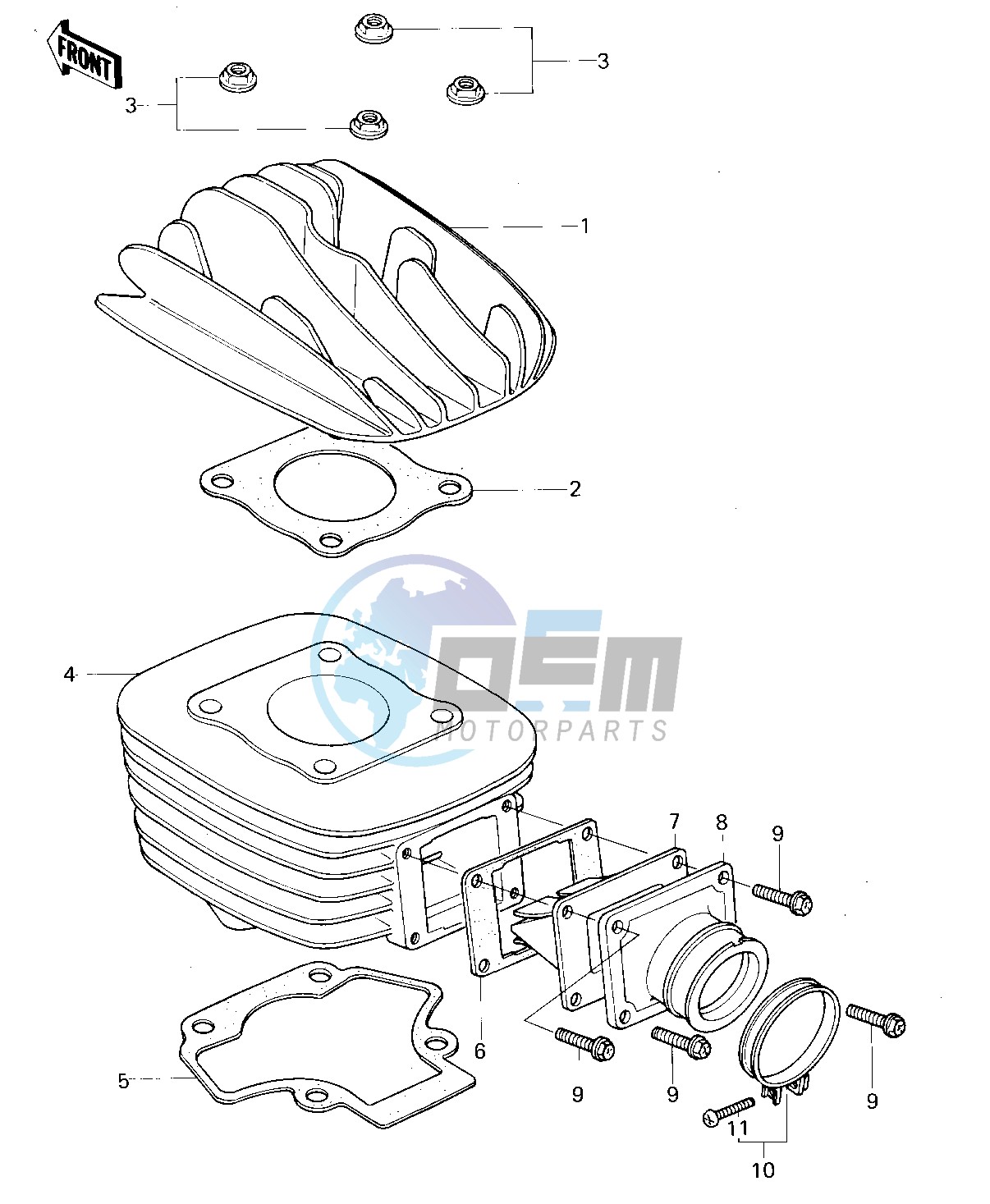 CYLINDER HEAD_CYLINDER_REED VALVE