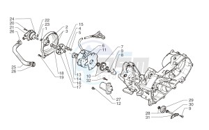 Ark LC Black 50 drawing Flywh.magn. - Water pump