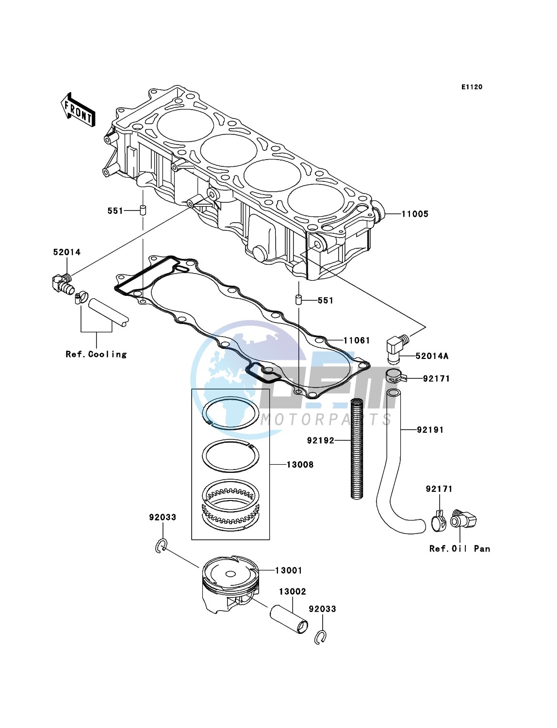 Cylinder/Piston(s)