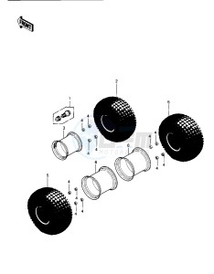 KLT 250 P [POLICE] (P1) [POLICE] drawing WHEELS_TIRES