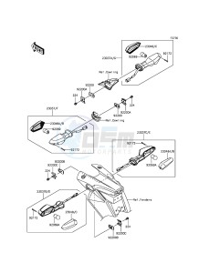 Z800 ZR800CGF UF (UK FA) XX (EU ME A(FRICA) drawing Turn Signals