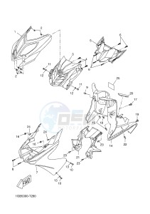 NS50 NS50F NITRO 4T (1GB6 1GB6) drawing LEG SHIELD