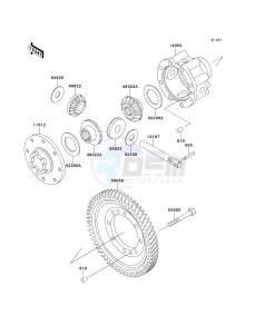 KAF 620 A [MULE 2510 4X4] (A1-A5) [MULE 2510 4X4] drawing DIFFERENTIAL