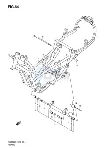 AN400 ABS BURGMAN EU-UK drawing FRAME