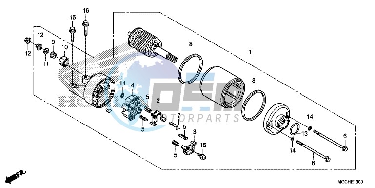 STARTING MOTOR