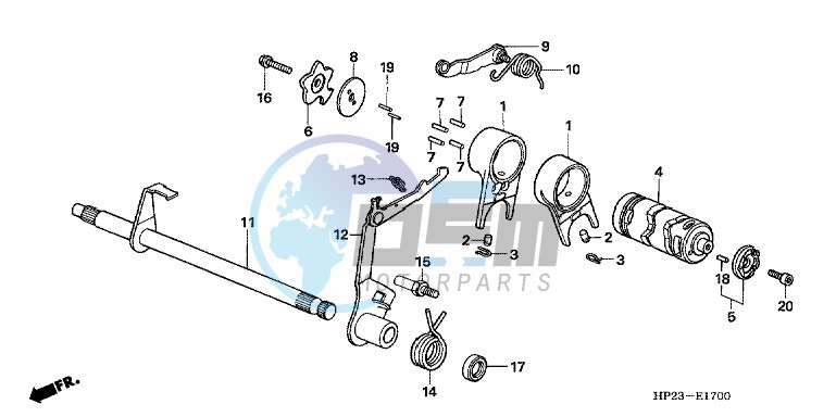 GEARSHIFT DRUM