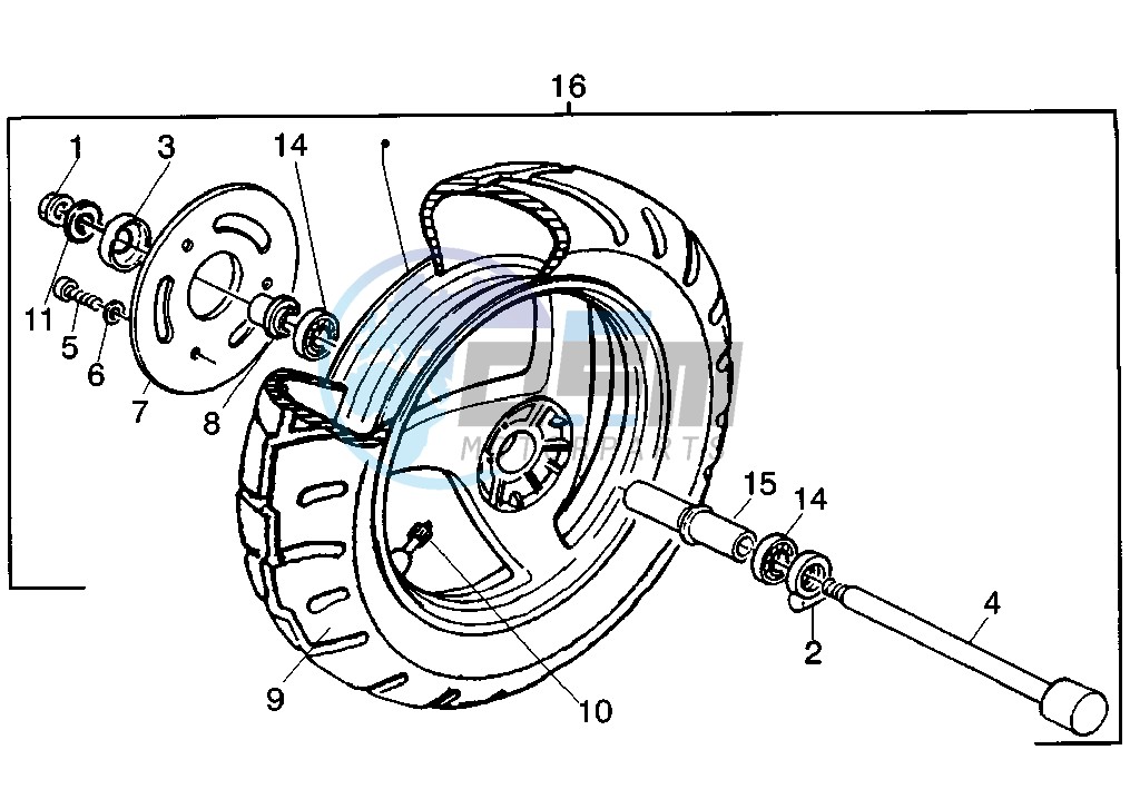 Front wheel