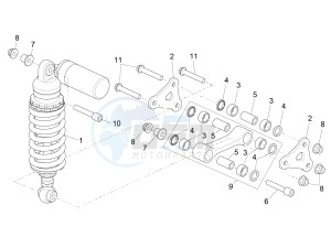 RSV4 1100 RACING FACTORY E4 ABS (APAC) drawing Shock absorber