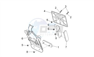 V7 III Special 750 e4 (NAFTA) drawing Rear body