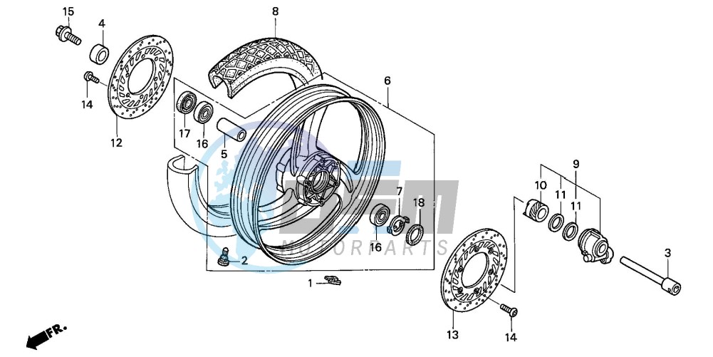 FRONT WHEEL