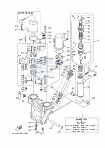 LF250CA drawing TILT-SYSTEM-1