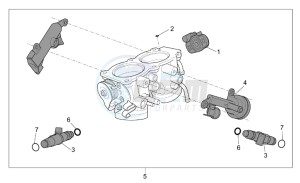 RST 1000 Futura drawing Throttle body