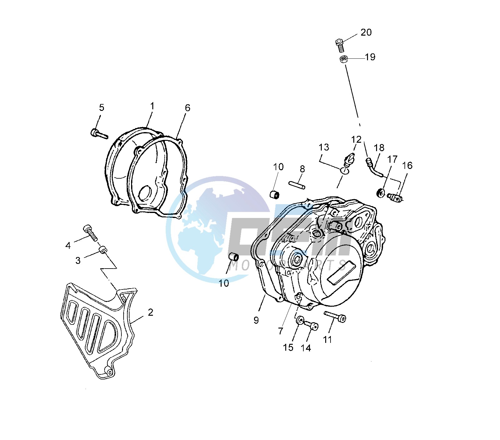 CRANKCASE COVER