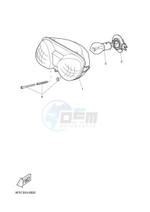 EW50N STUNT NAKED (3C7B) drawing HEADLIGHT