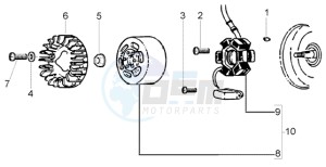 Liberty 50 2t RST drawing Flywheel magneto