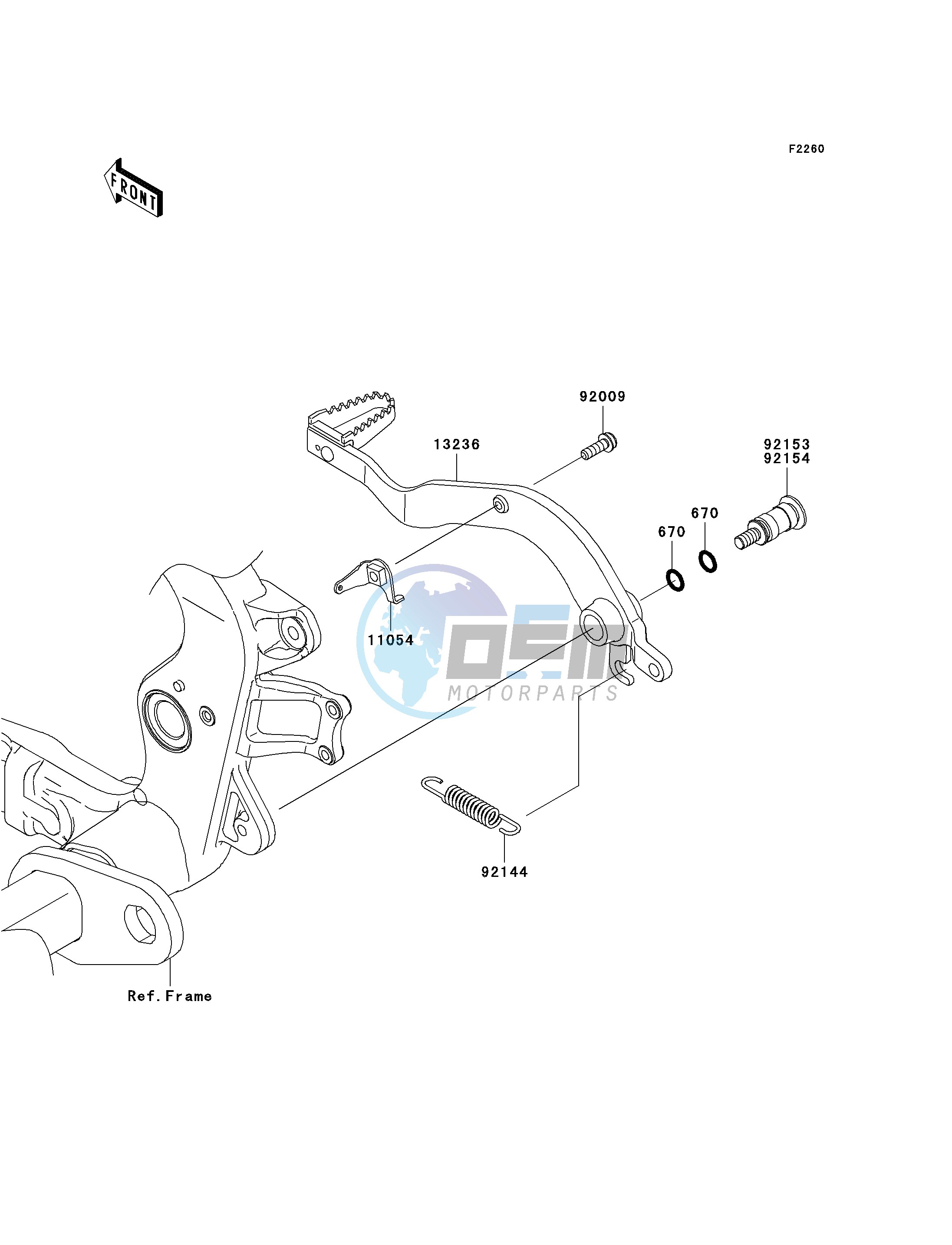 BRAKE PEDAL