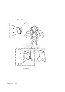 YFM700R YFM70RSBJ RAPTOR 700 (2LSE) drawing EMBLEM & LABEL 1