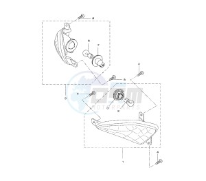 VP X-CITY 250 drawing FLASHER LIGHT