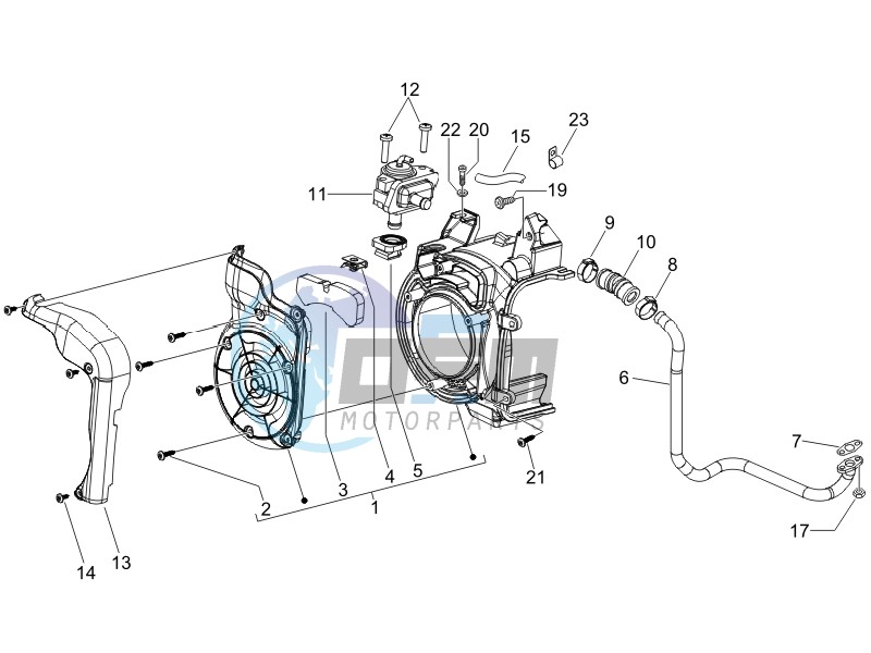 Secondairy air box