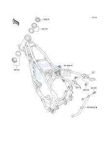 KX 85 A [KX85] (A1-A5) [KX85] drawing FRAME