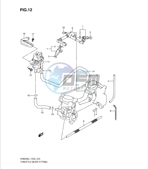 THROTTLE BODY FITTING