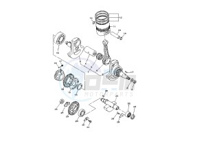 YFM RR RAPTOR 660 drawing CRANKSHAFT - PISTON