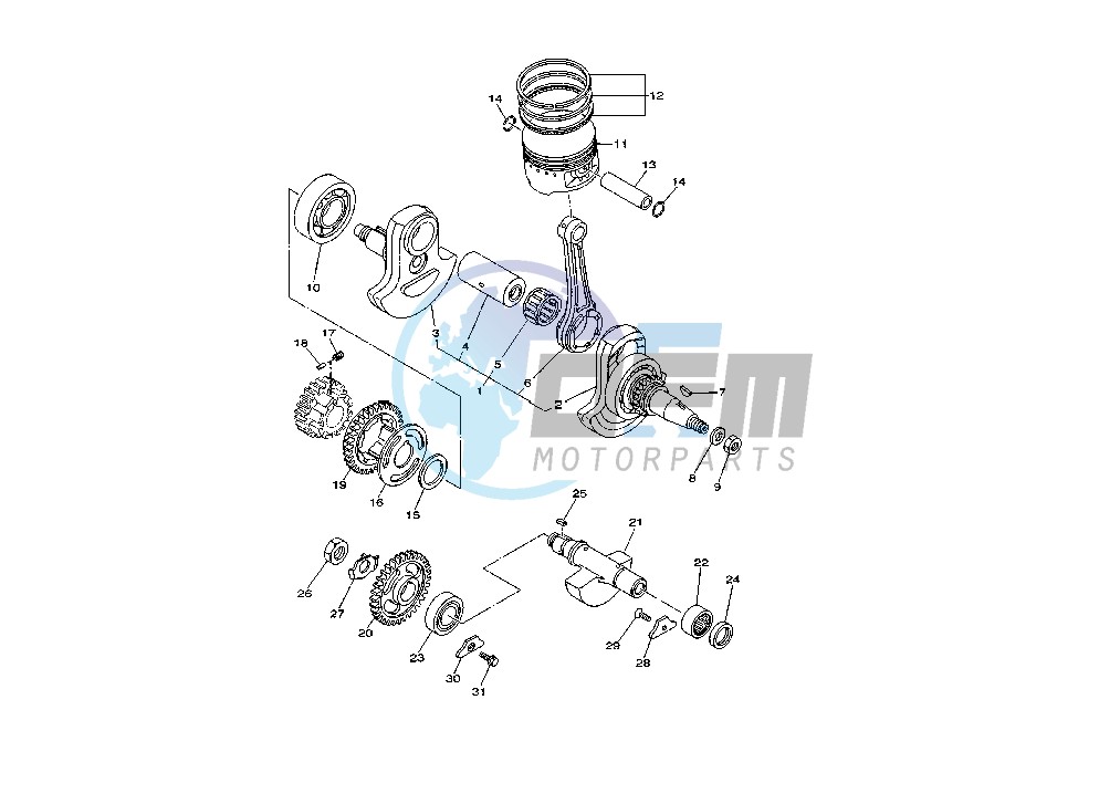 CRANKSHAFT - PISTON