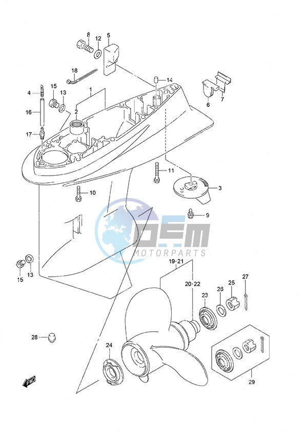 Gear Case (C/R)