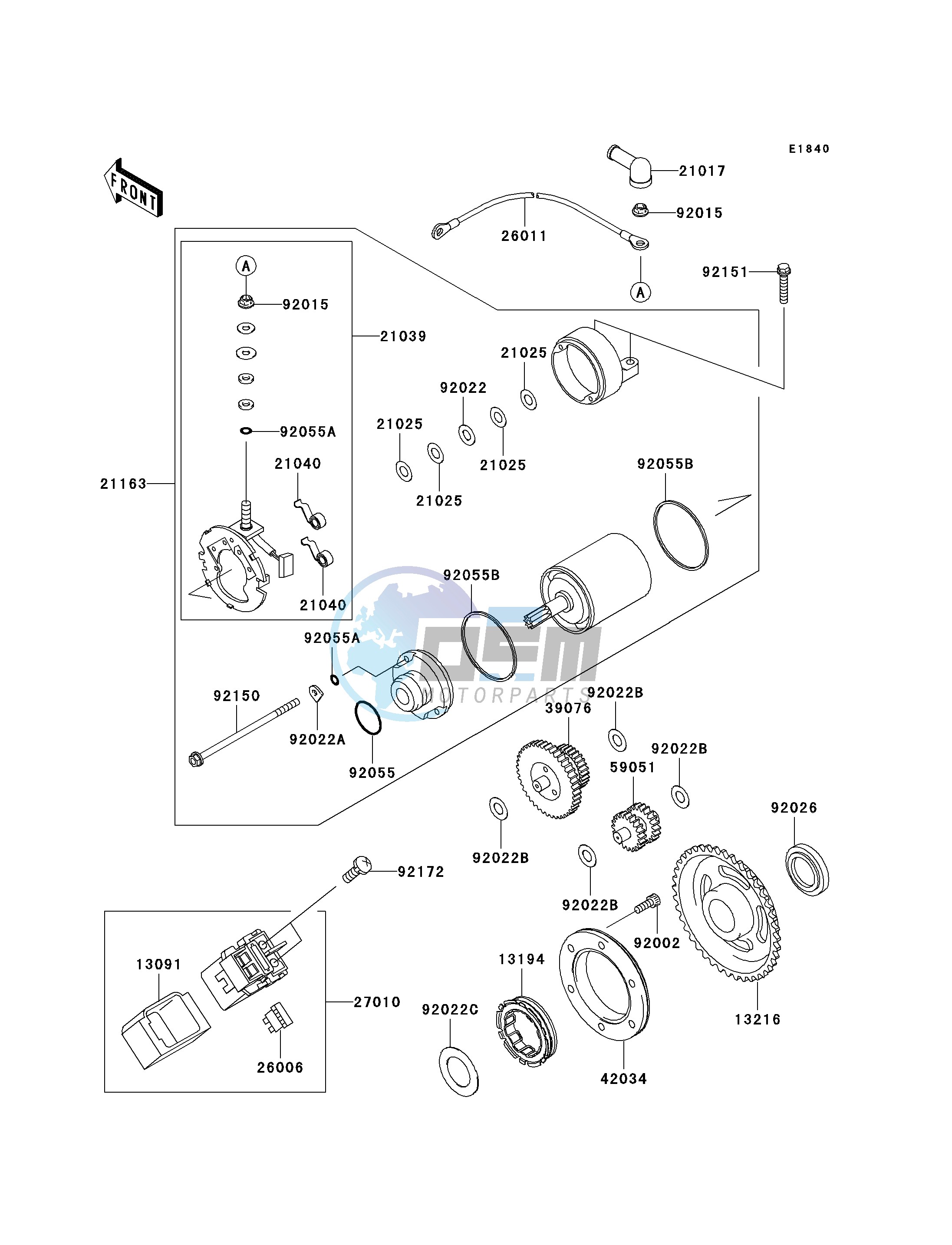 STARTER MOTOR