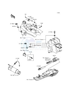 Z800 ZR800ADS FR GB XX (EU ME A(FRICA) drawing Fuel Injection