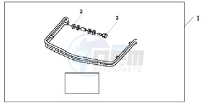 GL1800A NZ - (NZ) drawing TRUNK GUARD PIPE