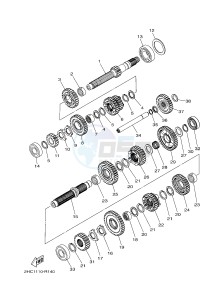 YXZ1000E YXZ10YPXG YXZ1000R EPS (2HC6) drawing TRANSMISSION