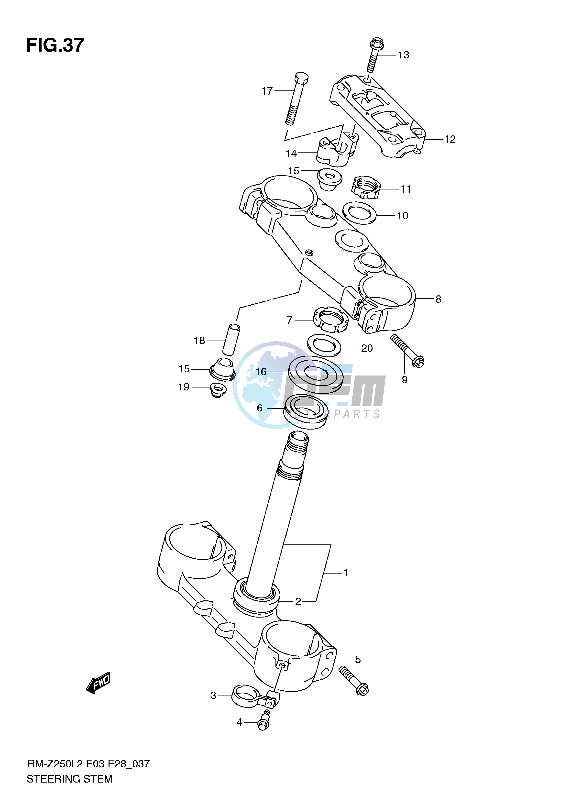 STEERING STEM